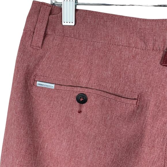 Quiksilver Amphibian Shorts Hybrid Pink Dryflight Water Repellent Men's 30 - Picture 9 of 9